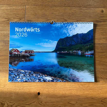 Norwegen Foto Kalender 2026 - Nordwärts Skandinavien DIN A3
