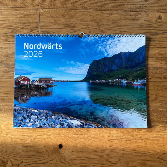 Norwegen Foto Kalender 2026 - Nordwärts Skandinavien DIN A3