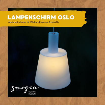 Austausch Lampenschirm OSLO passend für Weihnachtsstern A1e/A1b