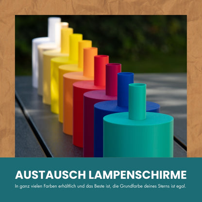 Austausch Lampenschirm OSLO passend für Weihnachtsstern A1e/A1b