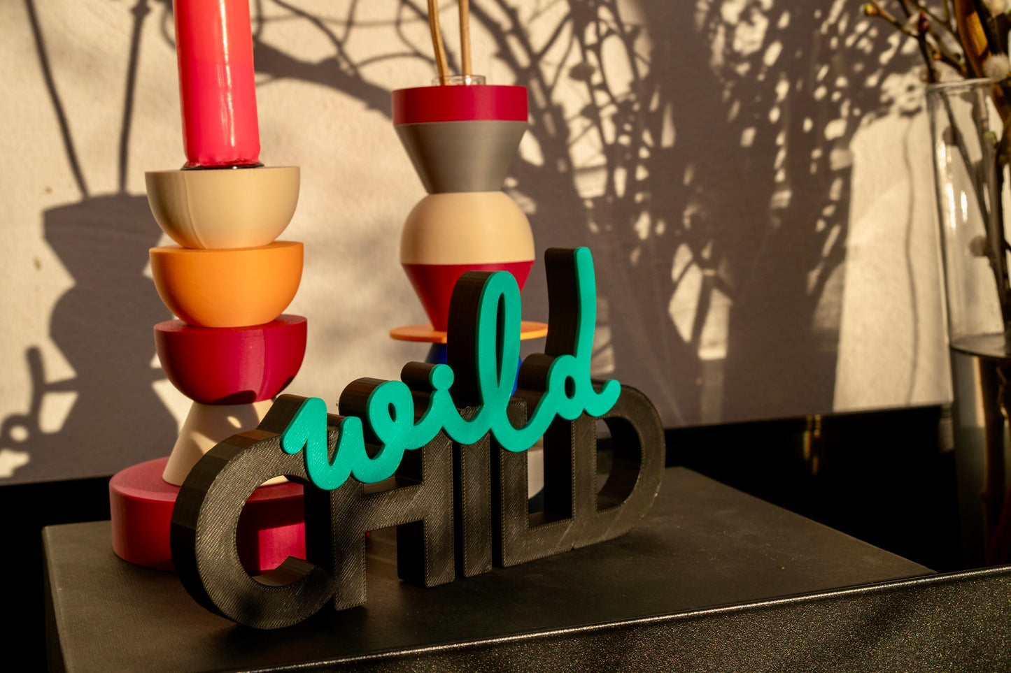 Deko Schriftzug "wild child"