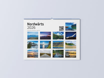 Norwegen Foto Kalender 2026 - Nordwärts Skandinavien DIN A3