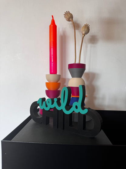 Deko Schriftzug "wild child"