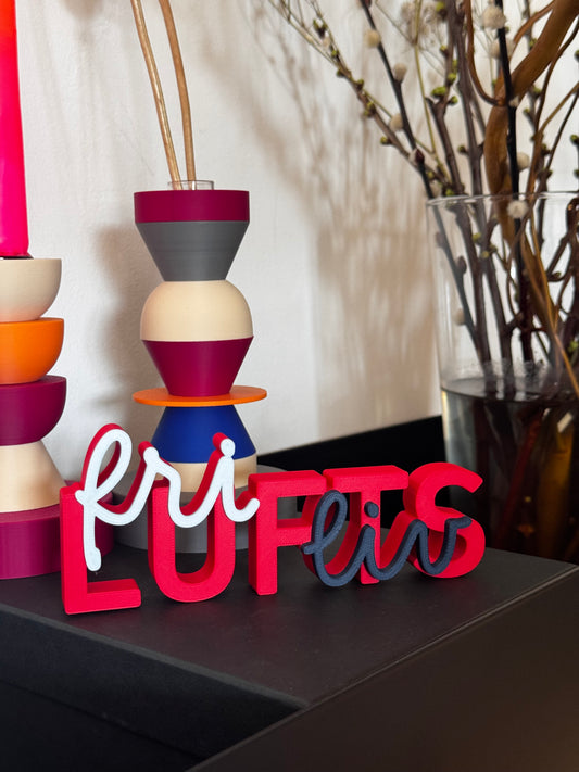 Deko Schriftzug "Friluftsliv"