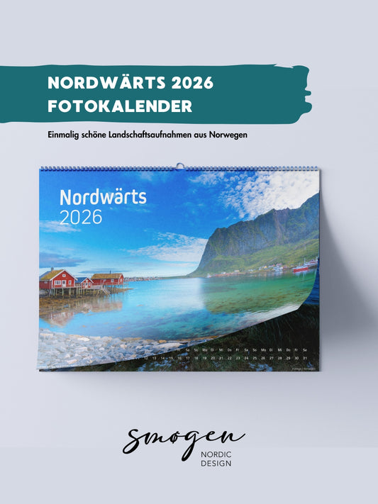 Norwegen Foto Kalender 2026 - Nordwärts Skandinavien DIN A3
