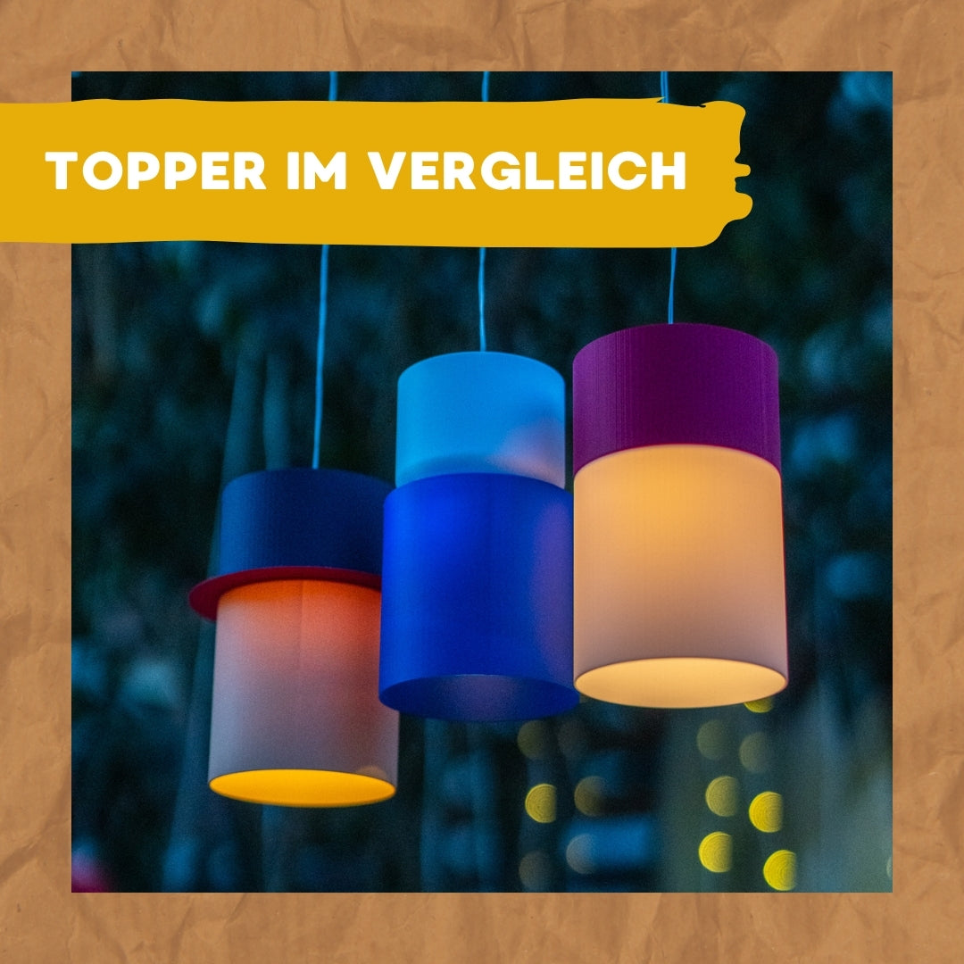 Topper "EN" für Austausch Lampenschirm "TROMSØ"