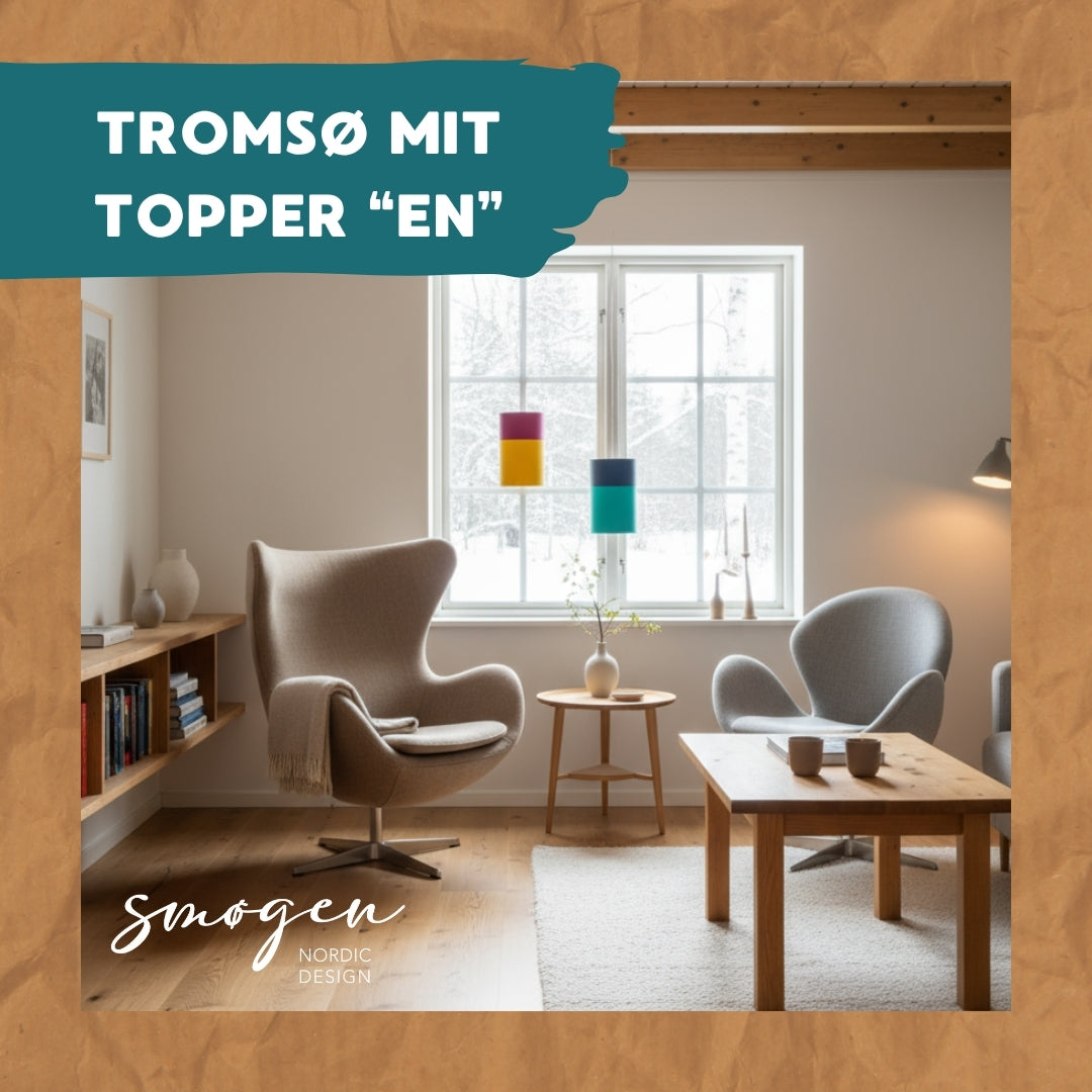 Topper "EN" für Austausch Lampenschirm "TROMSØ"