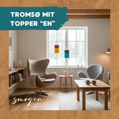 Topper "EN" für Austausch Lampenschirm "TROMSØ"