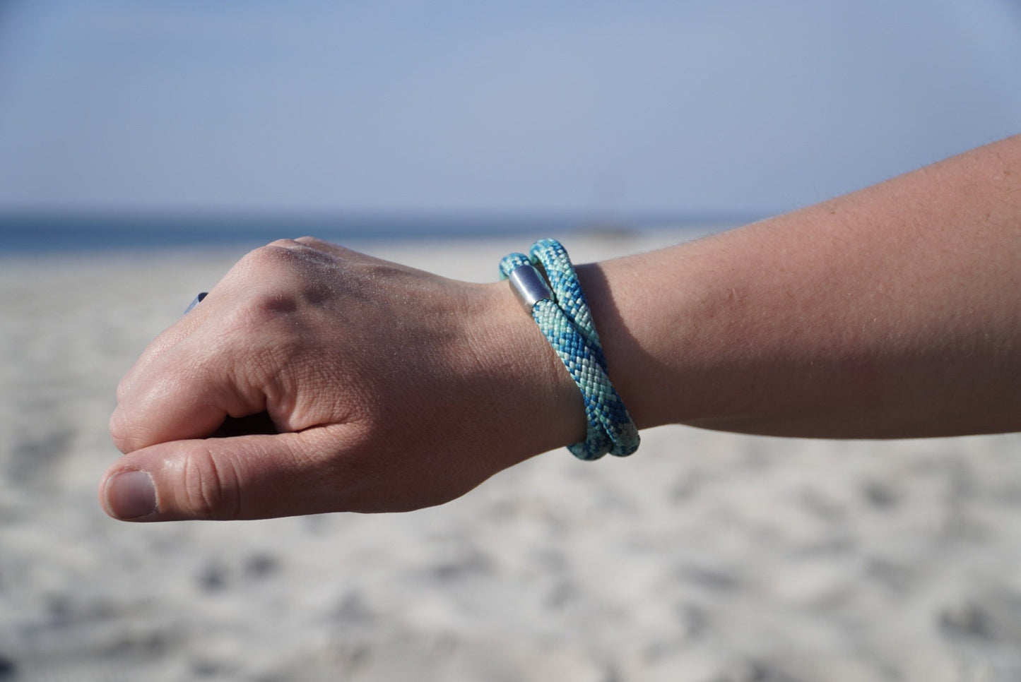Armband mit Magentverschluss | Surferbracelet | Freundschaftsarmband | Maritim Surf Skate Rock'n'Roll