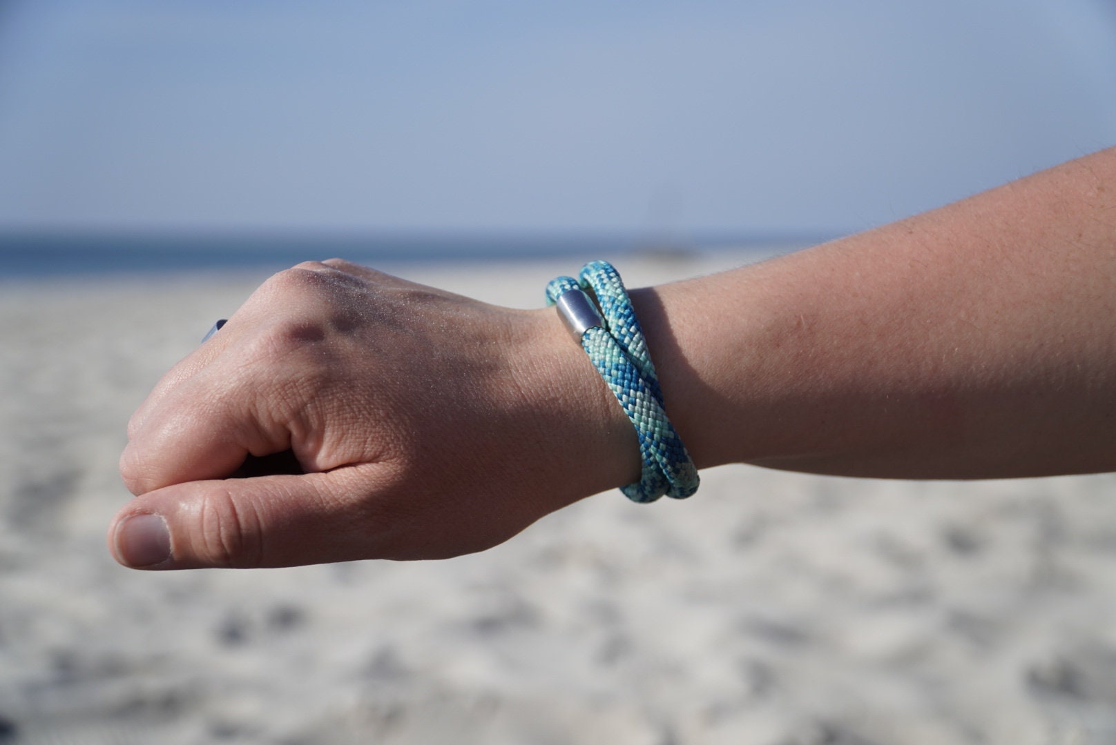 Armband mit Magentverschluss | Surferbracelet | Freundschaftsarmband | Maritim Surf Skate Rock'n'Roll