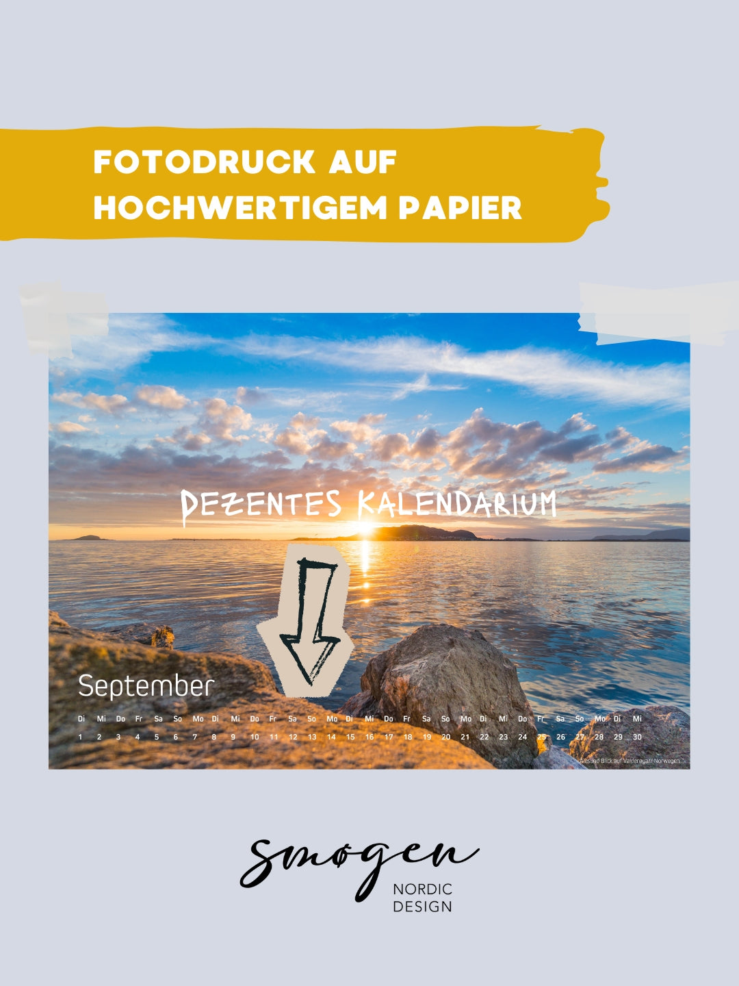 Norwegen Foto Kalender 2026 - Nordwärts Skandinavien DIN A3